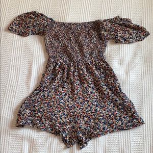LILY ROSE floral romper